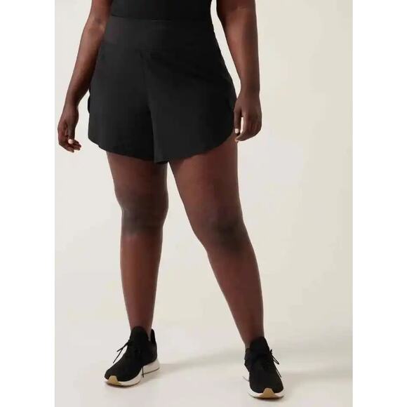 NWT Athleta Mesh Racer Run Short Coral AND Black Run With It 3.5 in. Short‎ 3X - Picture 7 of 13